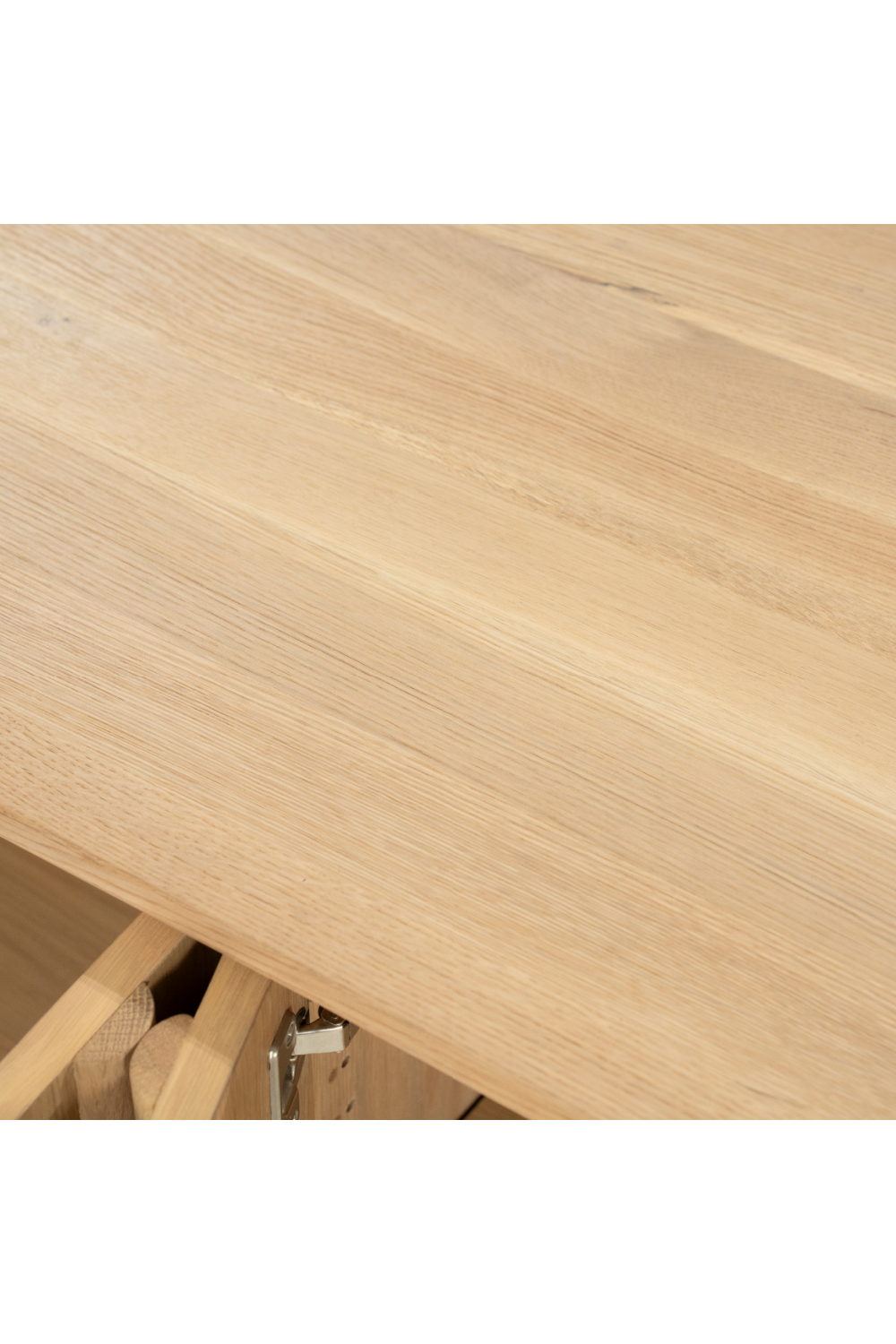Oak Wood 4-Door TV Cabinet | Oroa.com