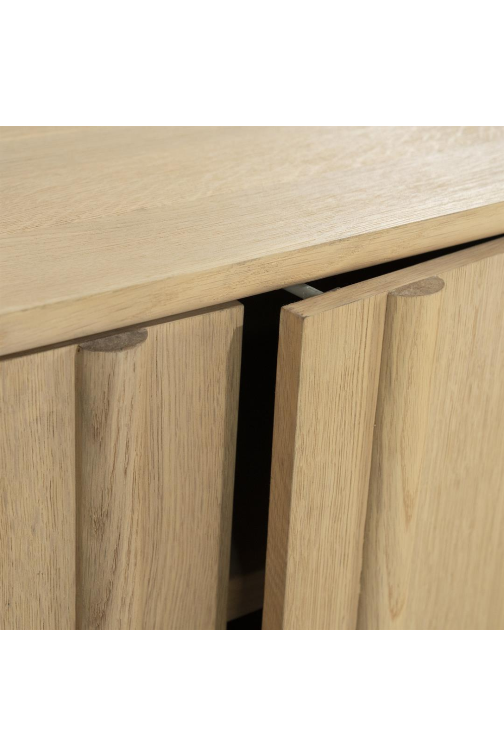 Oak Wood 6-Door TV Cabinet | Oroa.com