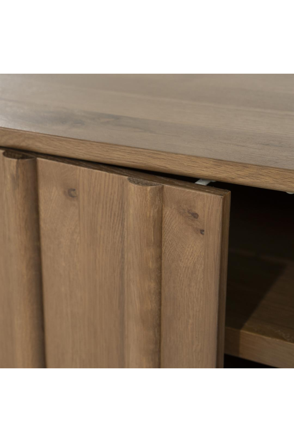 Oak Wood 6-Door TV Cabinet | Eleonora Jake | Oroa.com