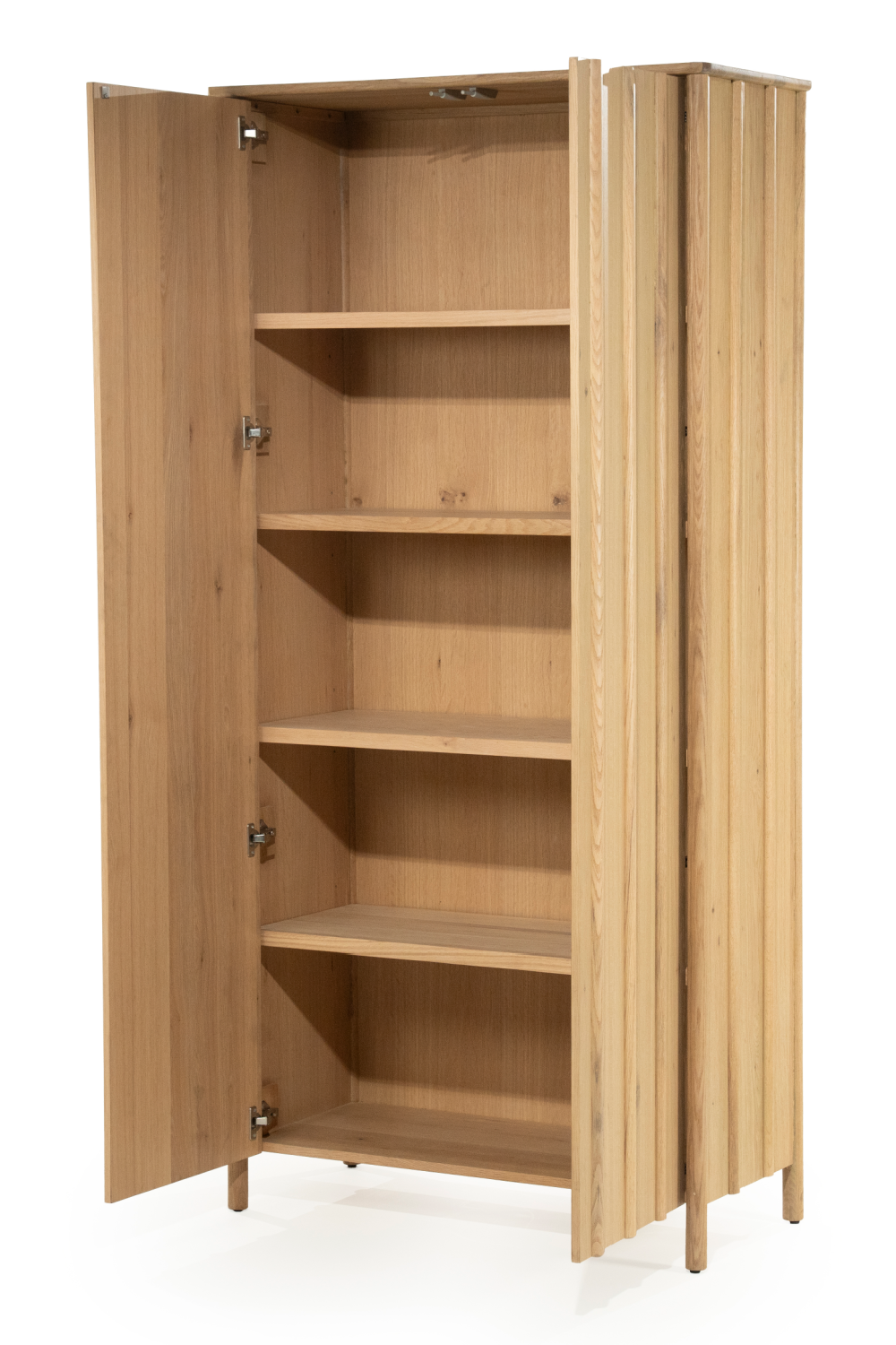 Oak Wood 2-Door Cabinet | Oroa.com