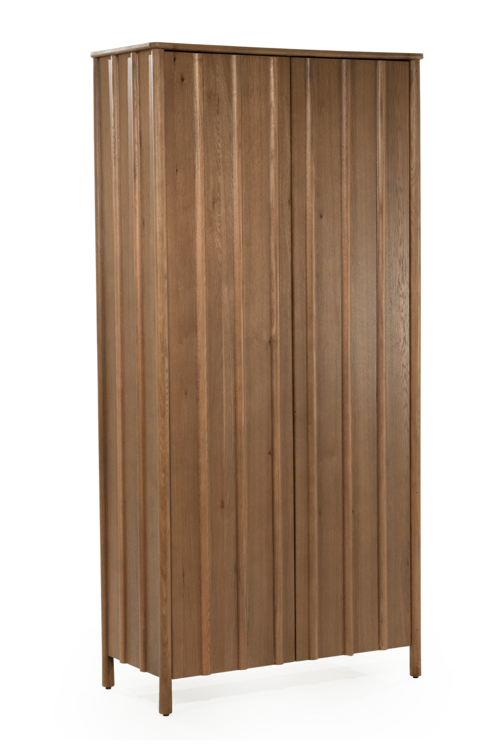Oak Wood 2-Door Cabinet | Oroa.com