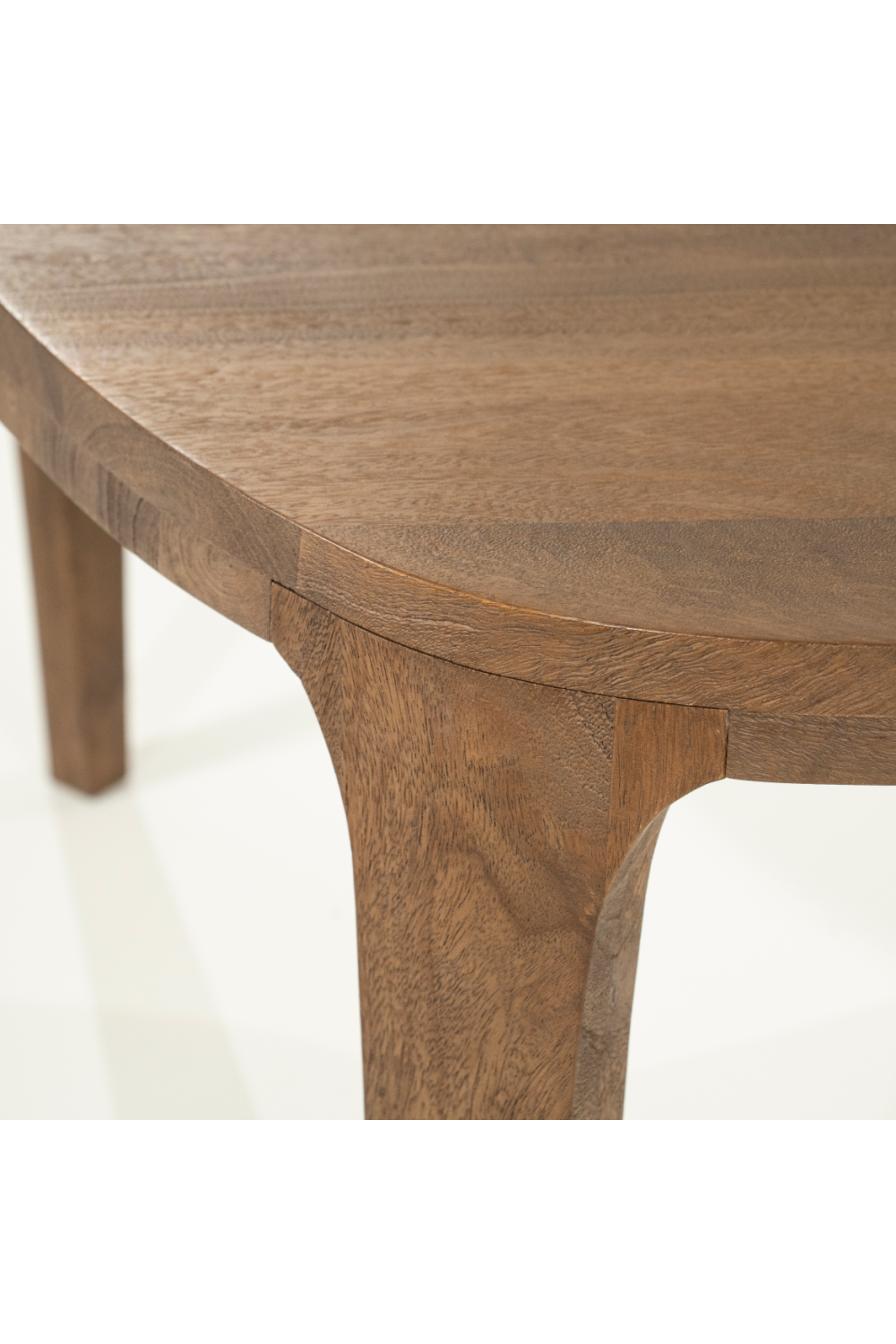 Brushed Mango Wood Dining Table | Oroa.com