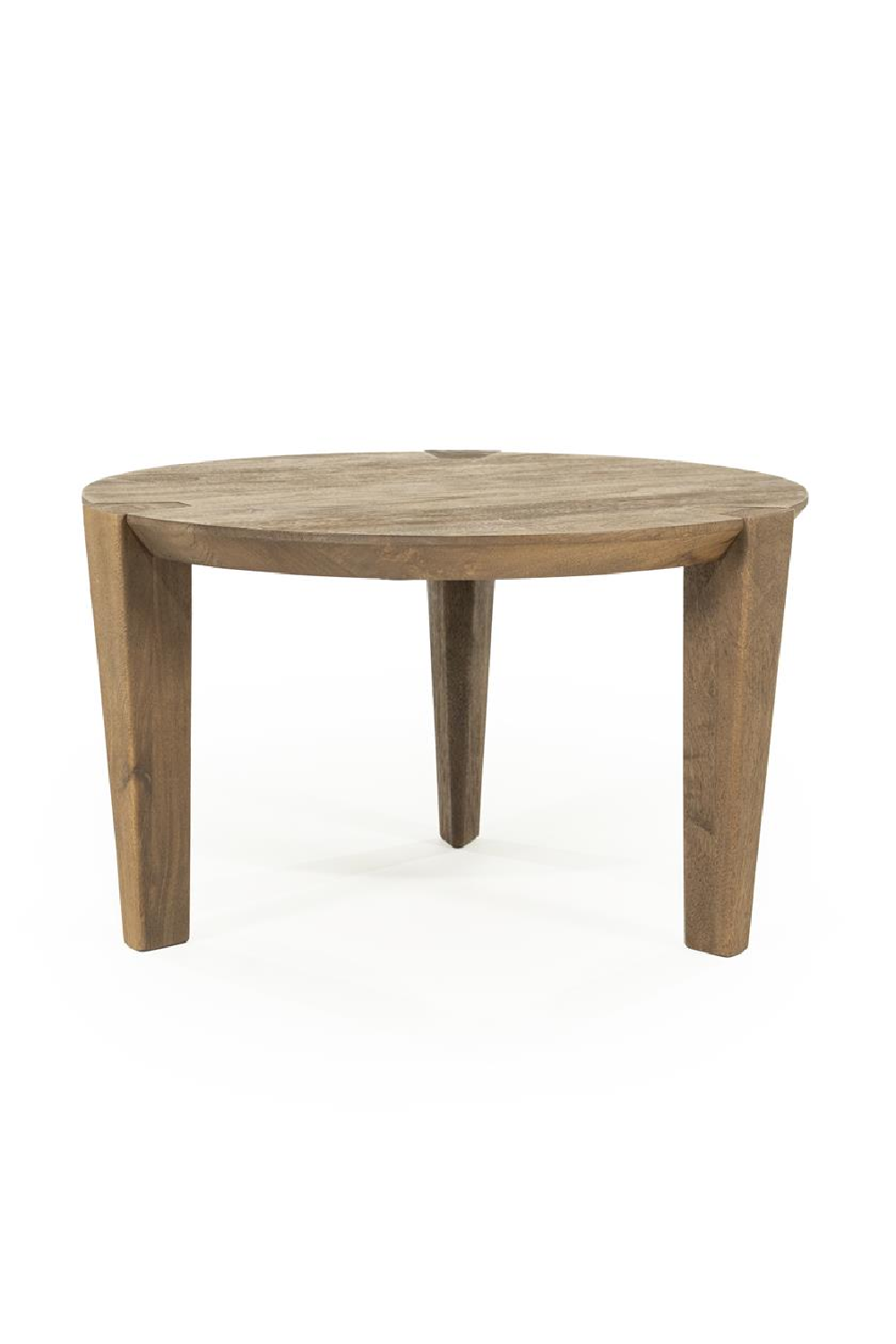 Round Mango Wood Coffee Table | Oroa.com