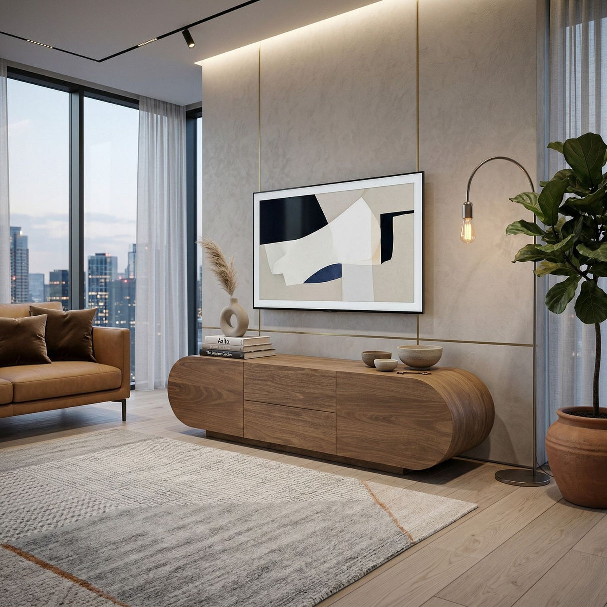 Mango Wood TV Cabinet | Oroa.com