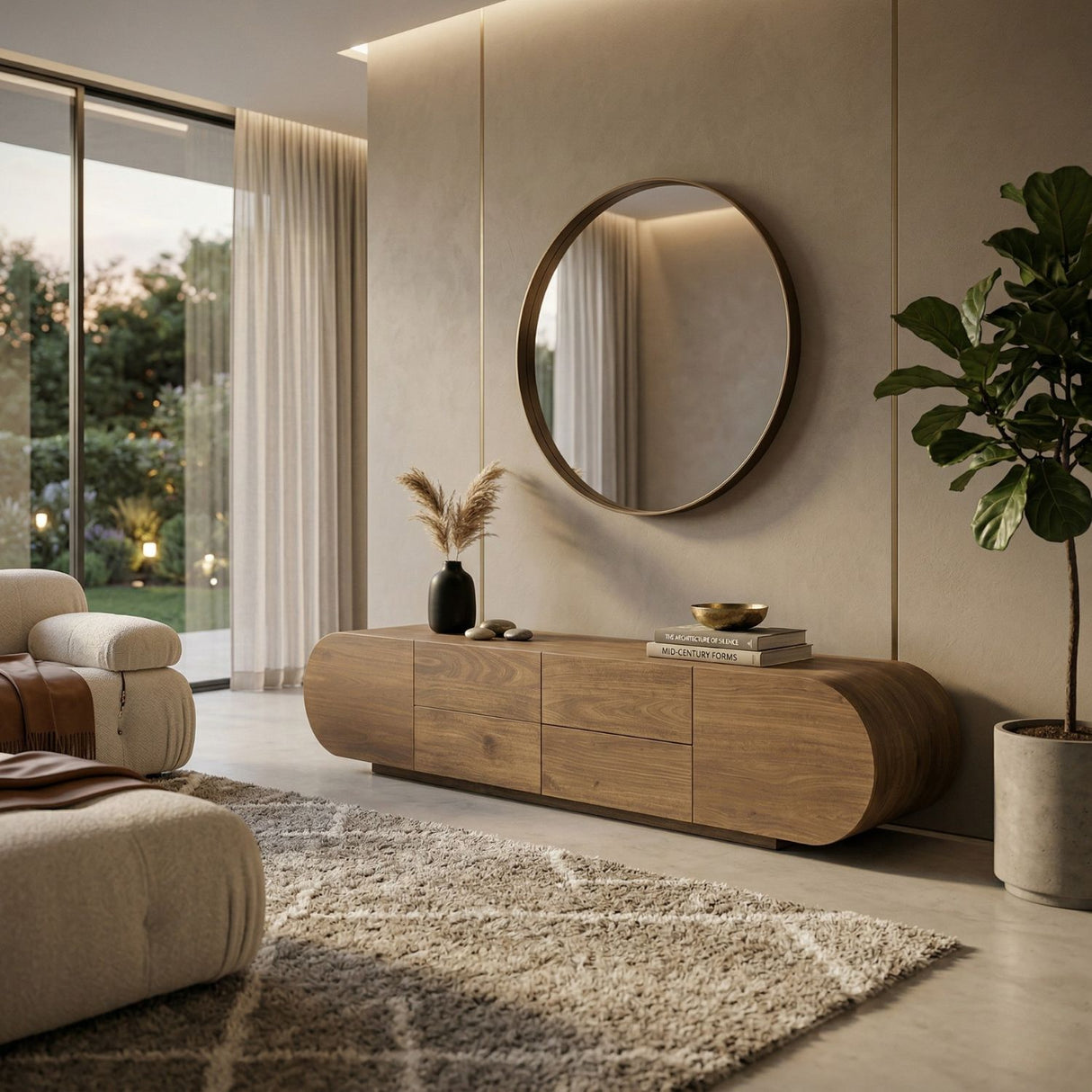 Mango Wood TV Cabinet | Oroa.com