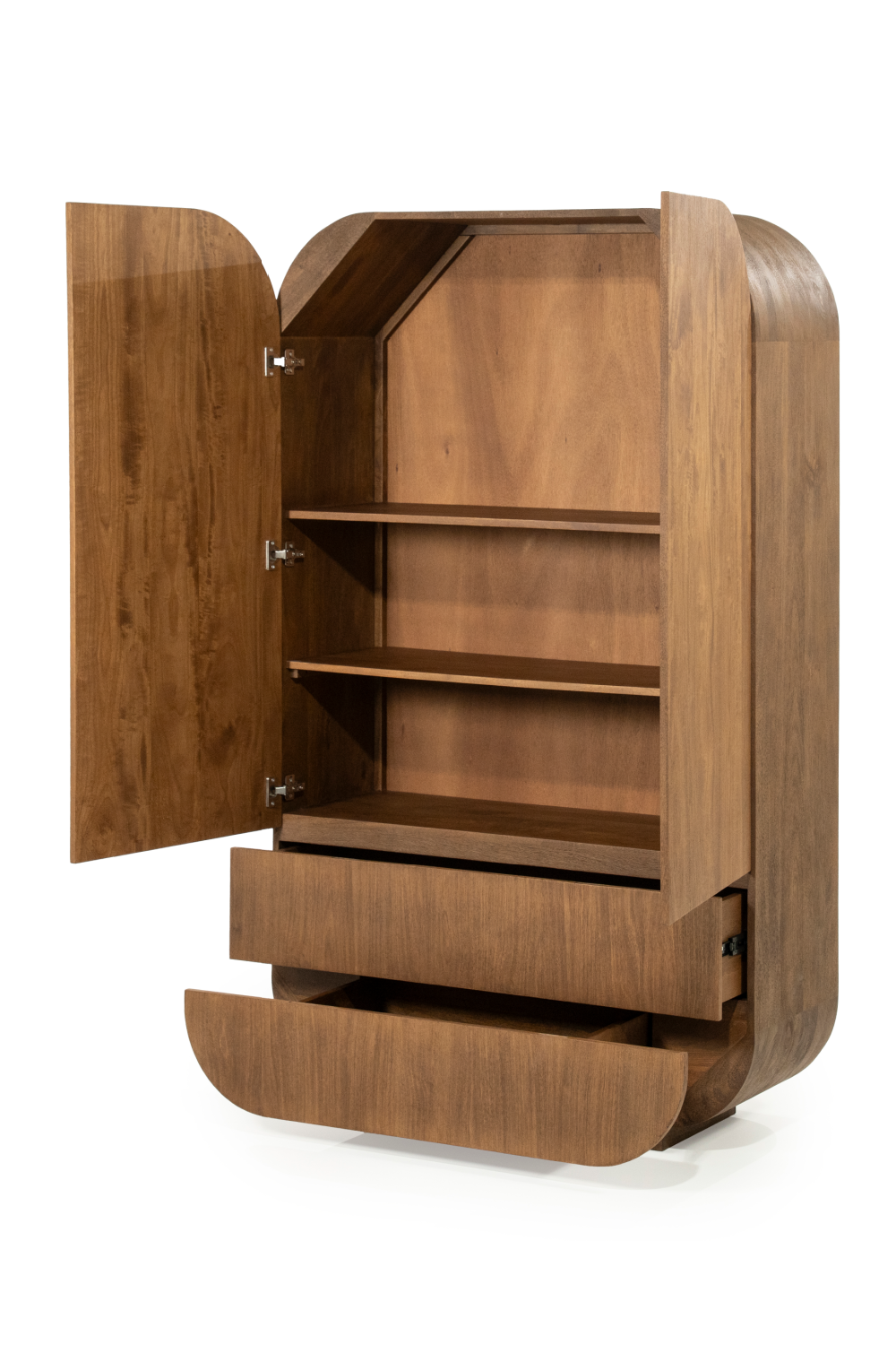 2-Door Mango Wood Cabinet | Oroa.com