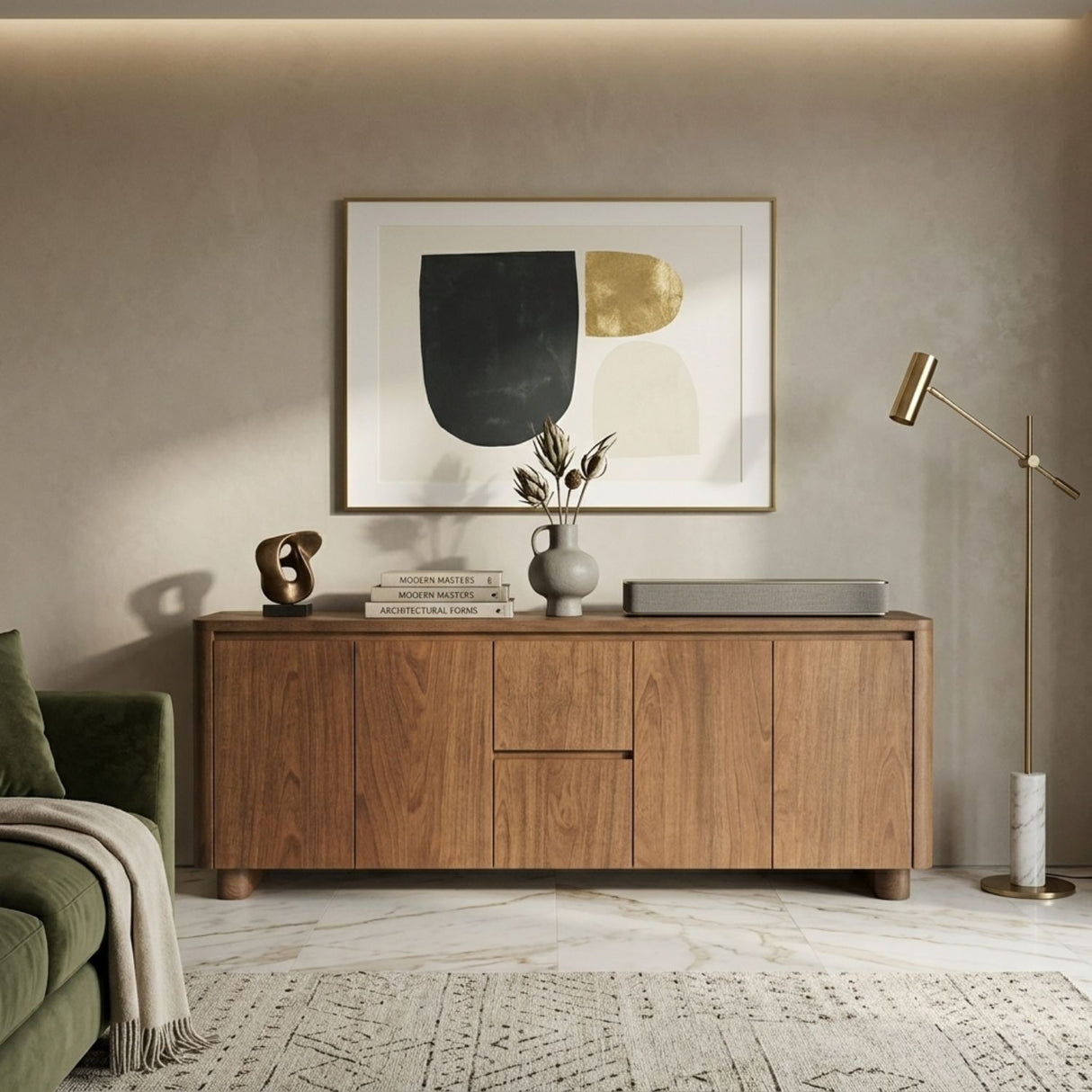 Mango Wood TV Cabinet | Oroa.com