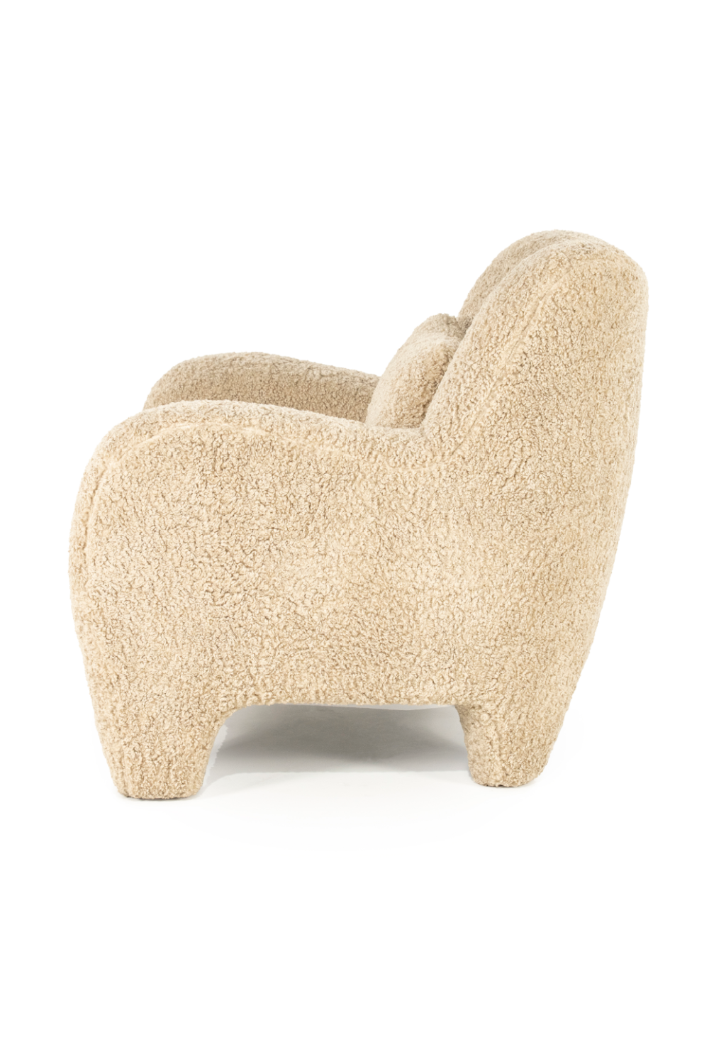 Taupe Upholstered Lounge Chair | Oroa.com