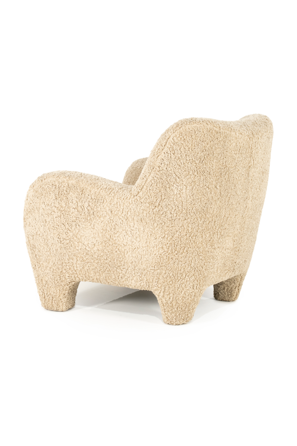 Taupe Upholstered Lounge Chair | Oroa.com