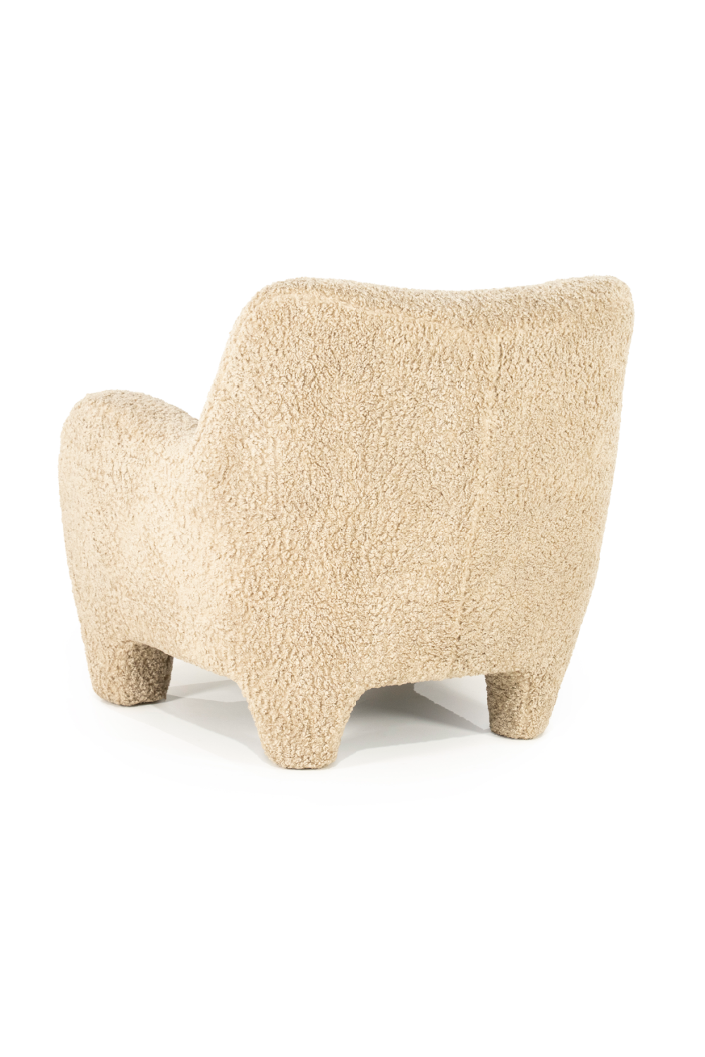 Taupe Upholstered Lounge Chair | Oroa.com