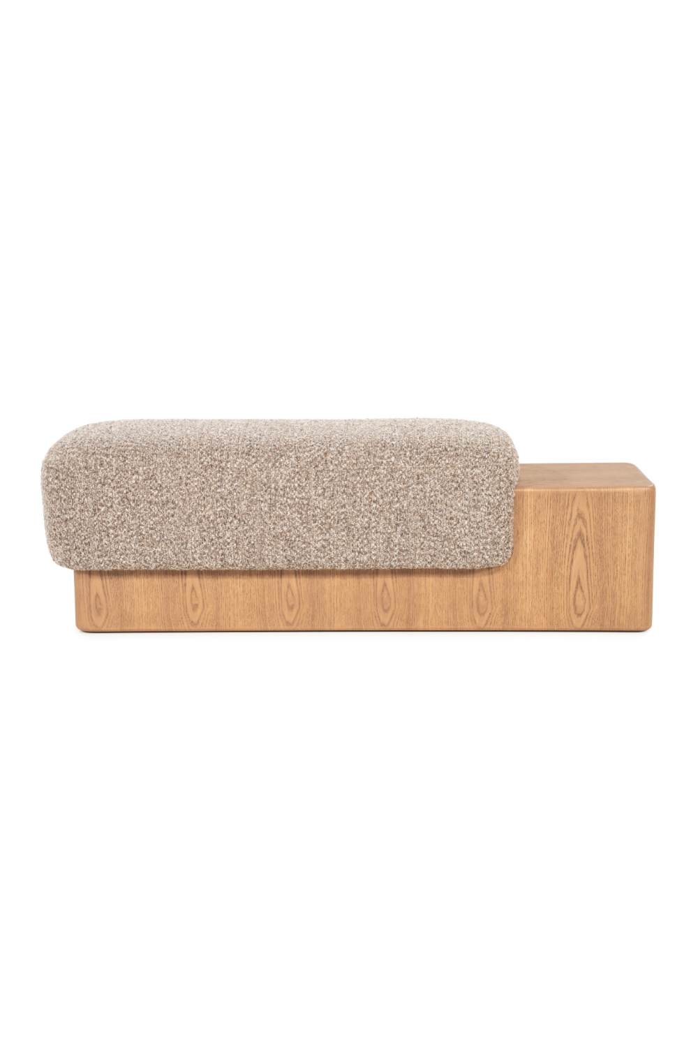 Cushioned Ash Wood Bench | Oroa.com