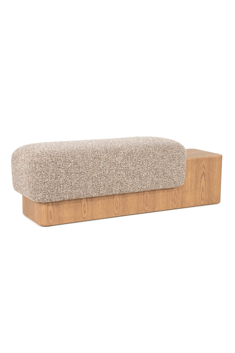 Cushioned Ash Wood Bench | Oroa.com