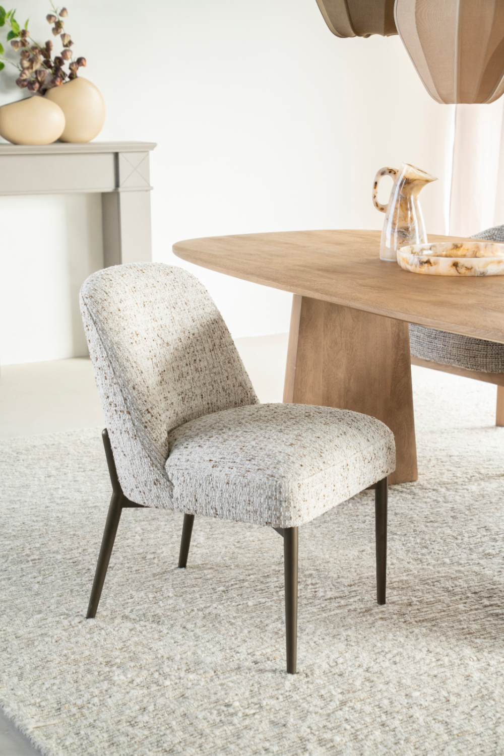 Fabric Upholstered Dining Chair | Eleonora Tobias