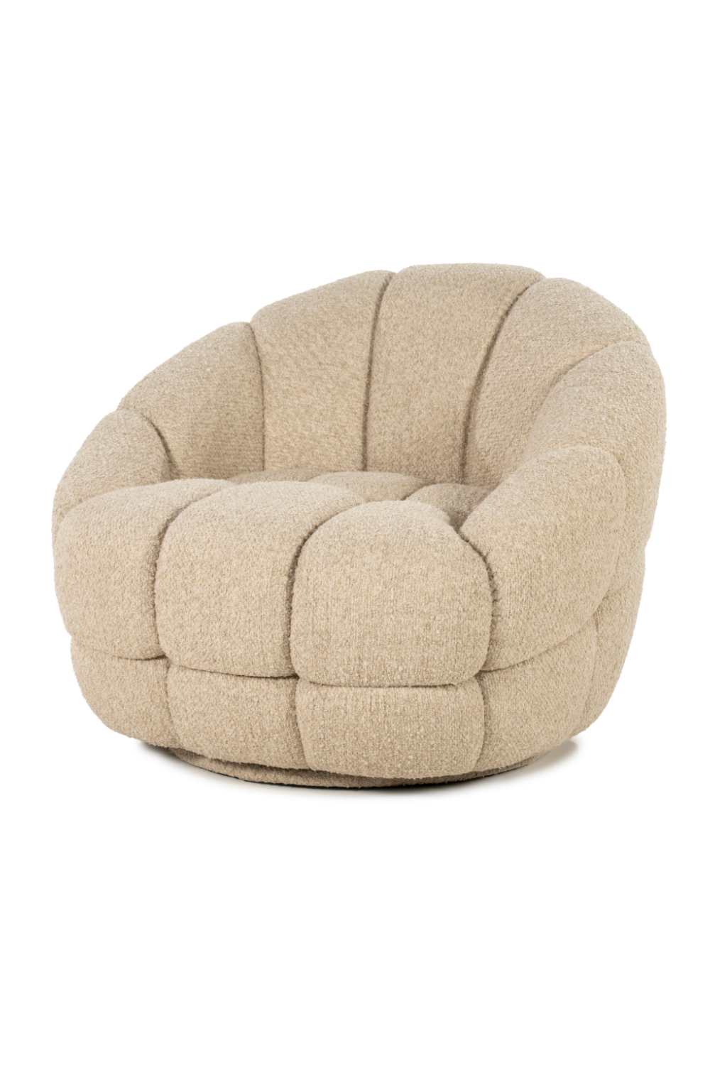 Round Channeled Lounge Chair | Oroa.com