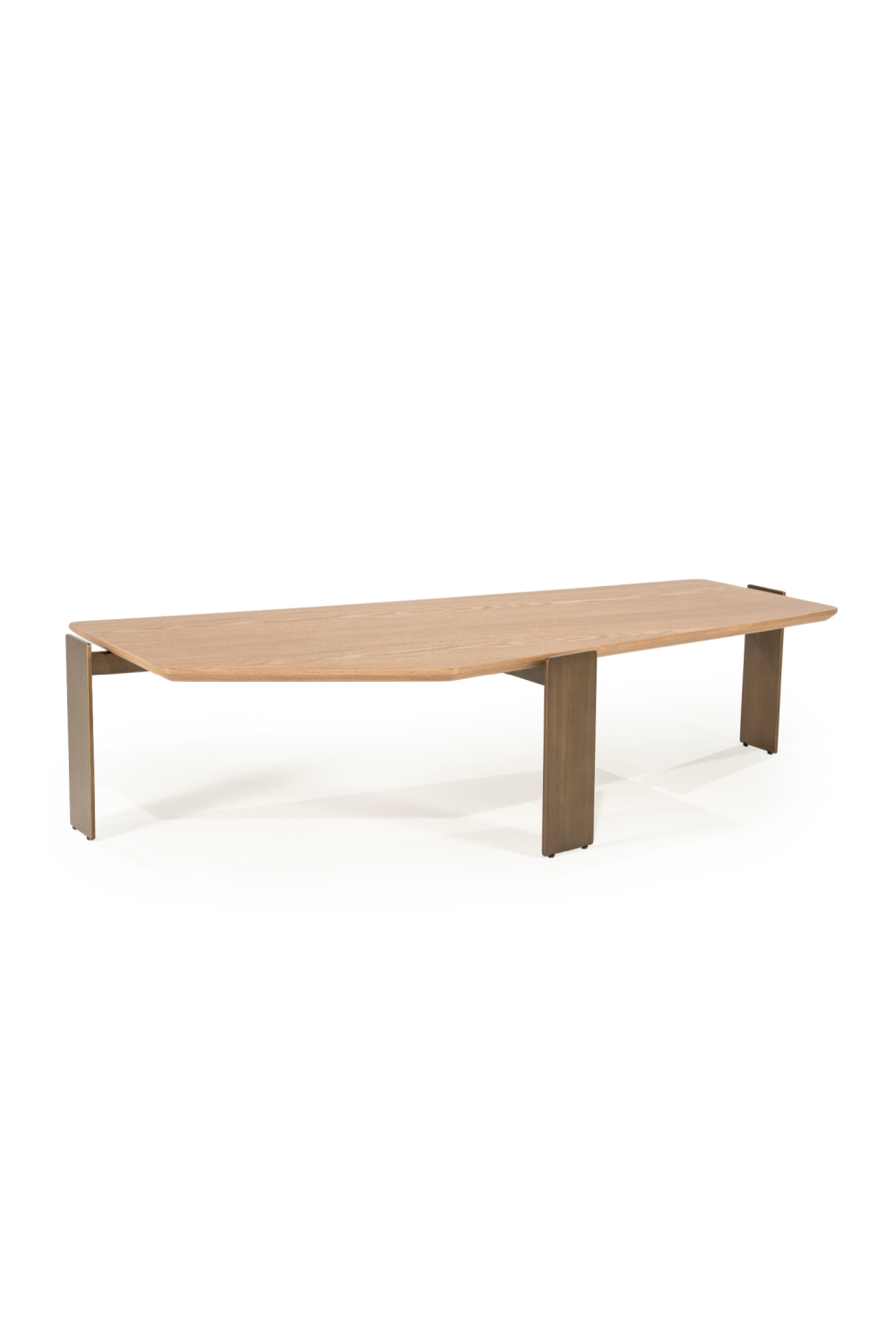 Asymmetrical Wooden Coffee Table | Oroa.com