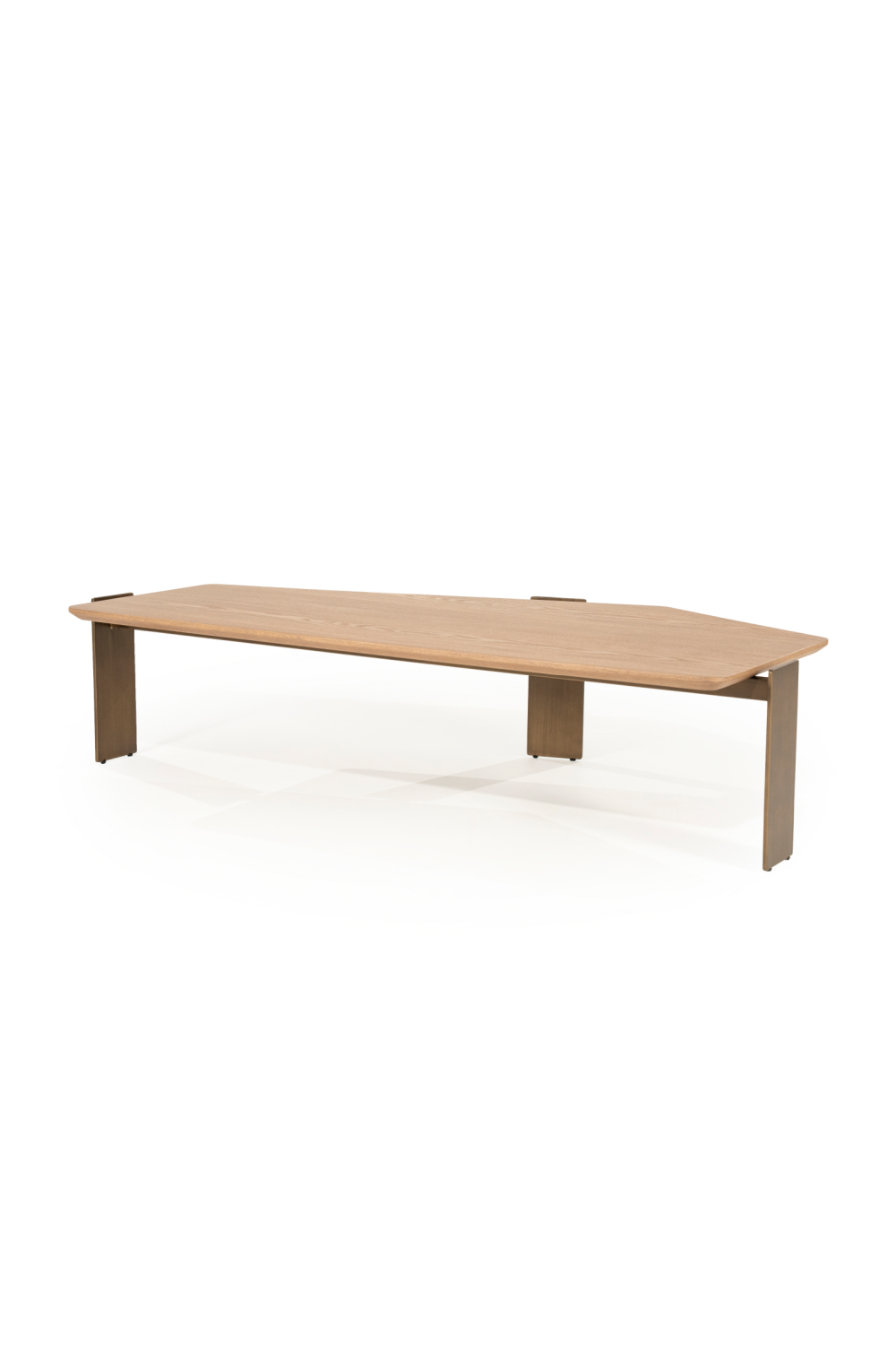 Asymmetrical Wooden Coffee Table | Eleonora Robert | Oroa.com