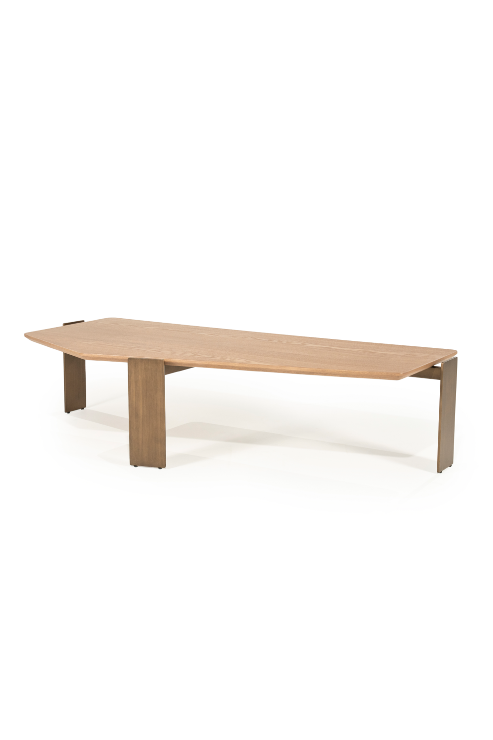 Asymmetrical Wooden Coffee Table | Eleonora Robert | Oroa.com