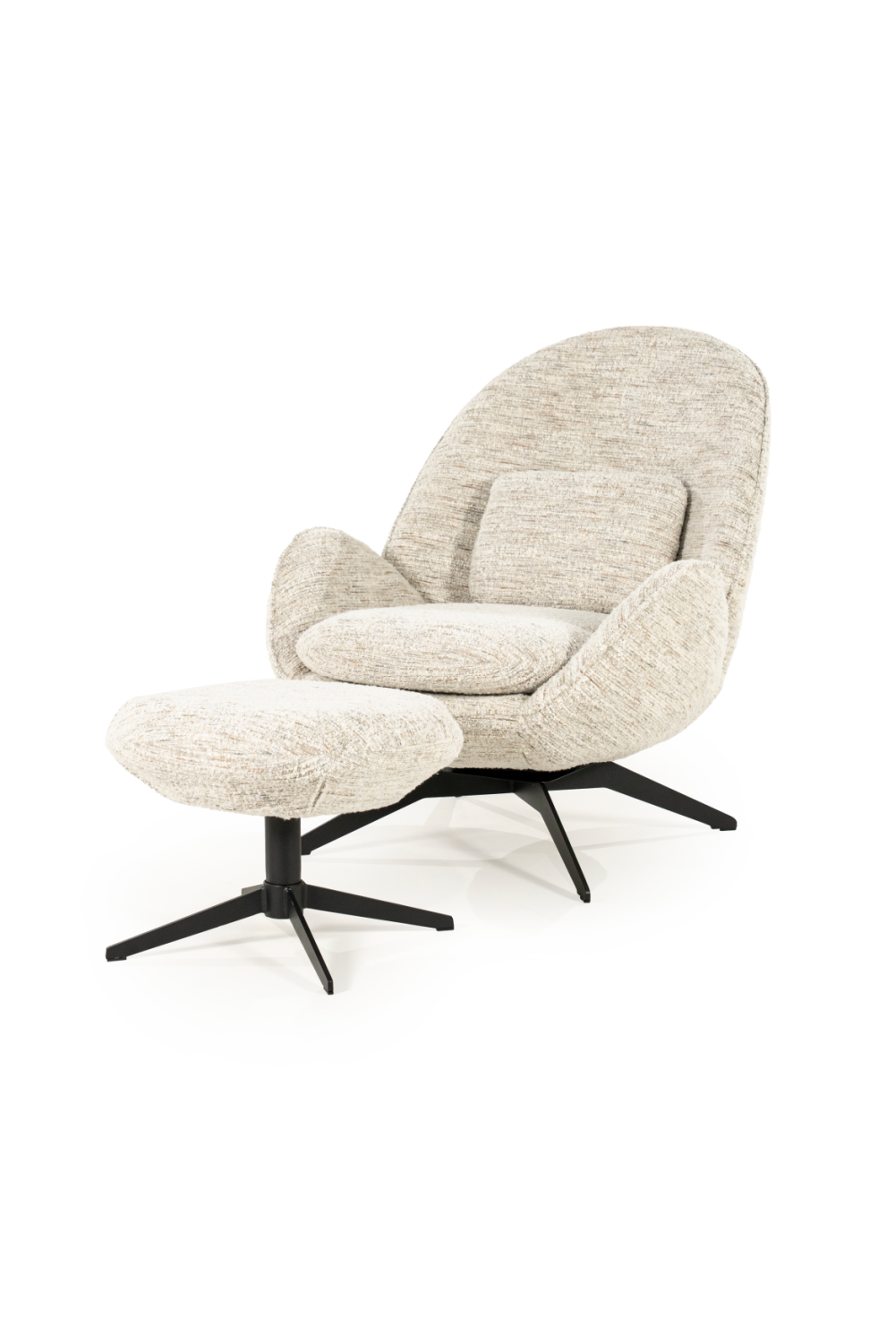 Arched-Back Lounge Chair | Oroa.com