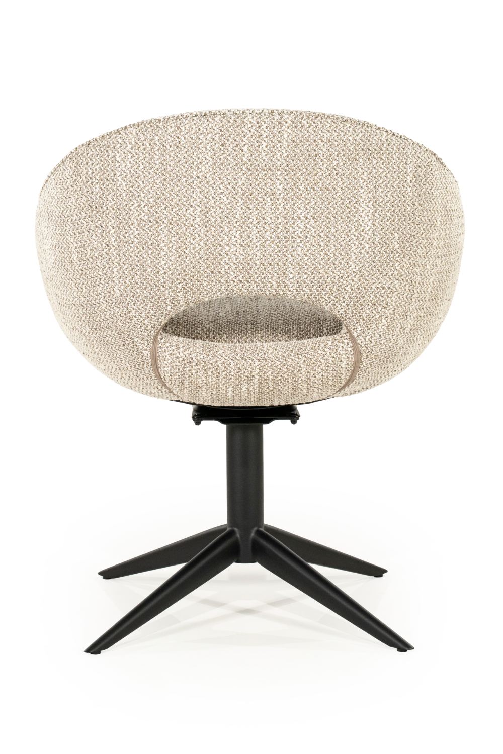 Rounded Open-Back Swivel Chair | Oroa.com