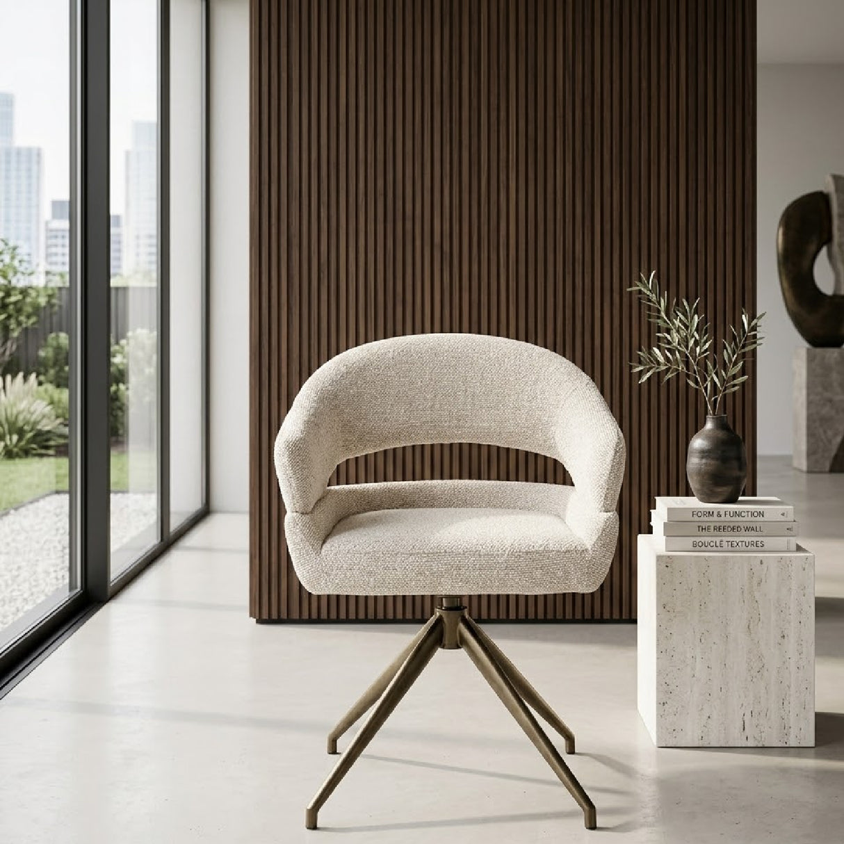 Open-Back Swivel Chair | Oroa.com