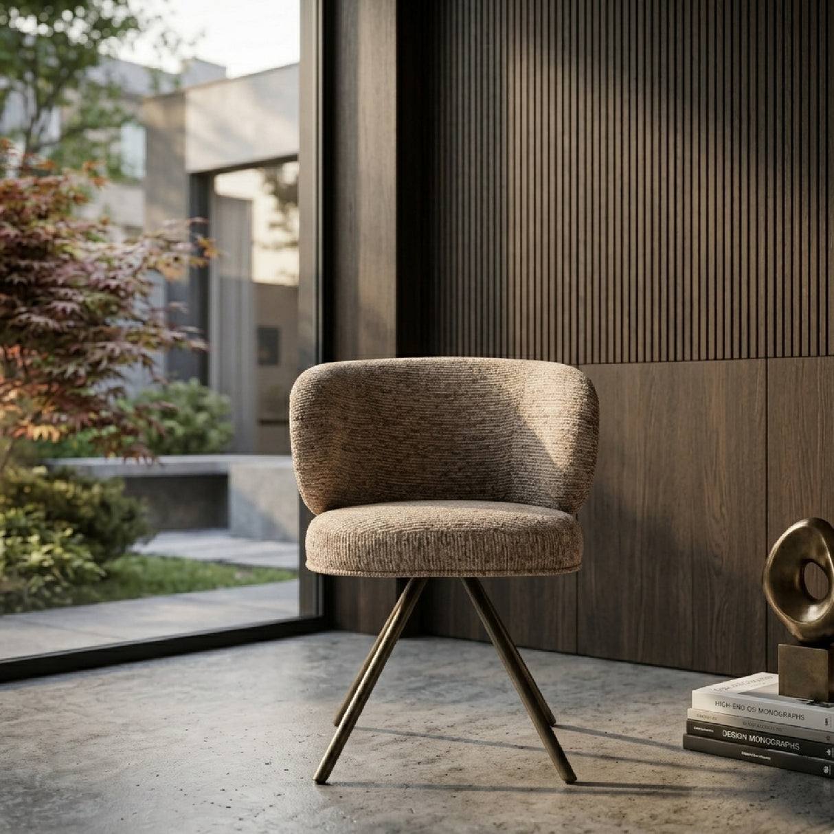 Splayed Leg Dining Chair | Oroa.com
