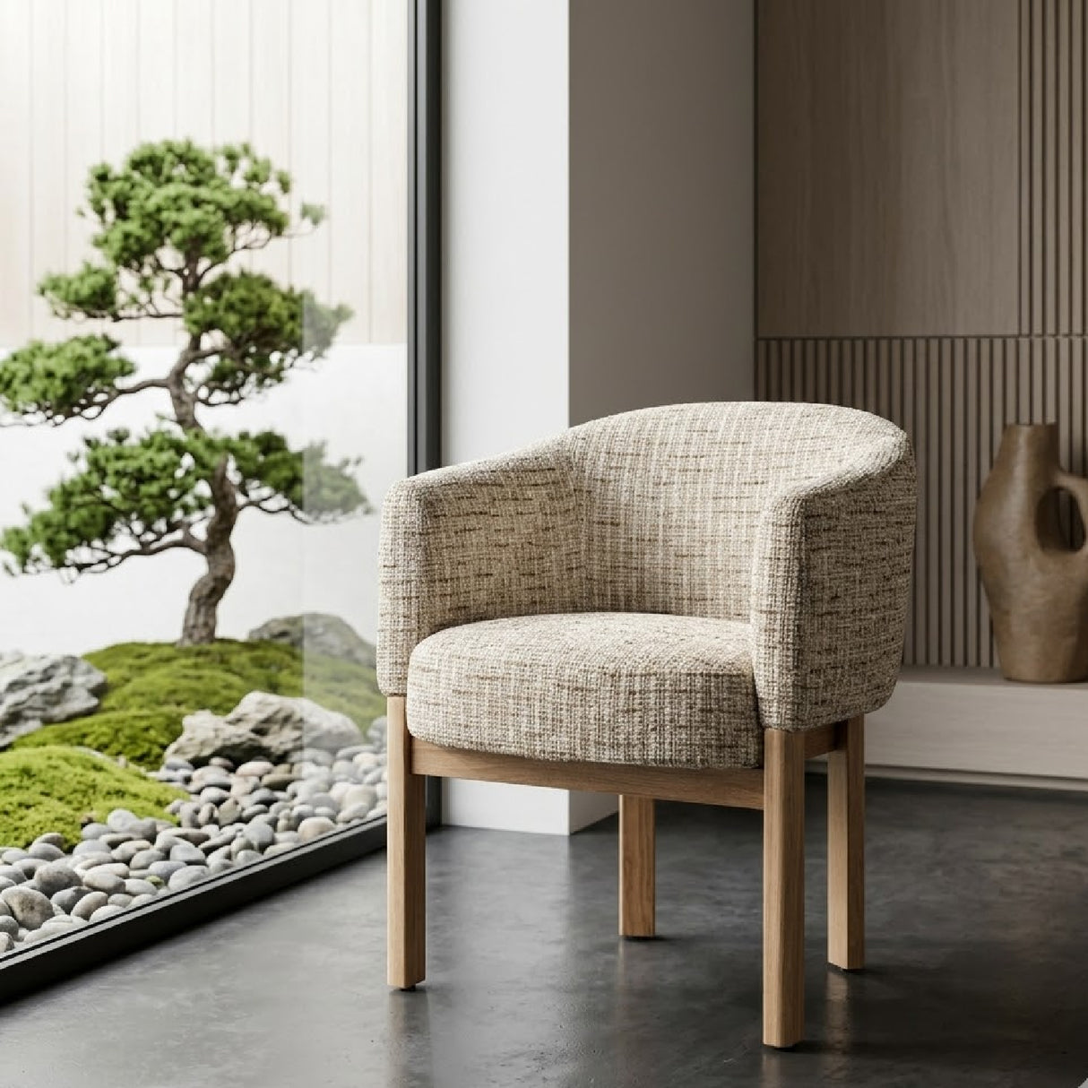 Modern European furniture - Curved Lounge Chair - www.oroa.com | Oroa.com
