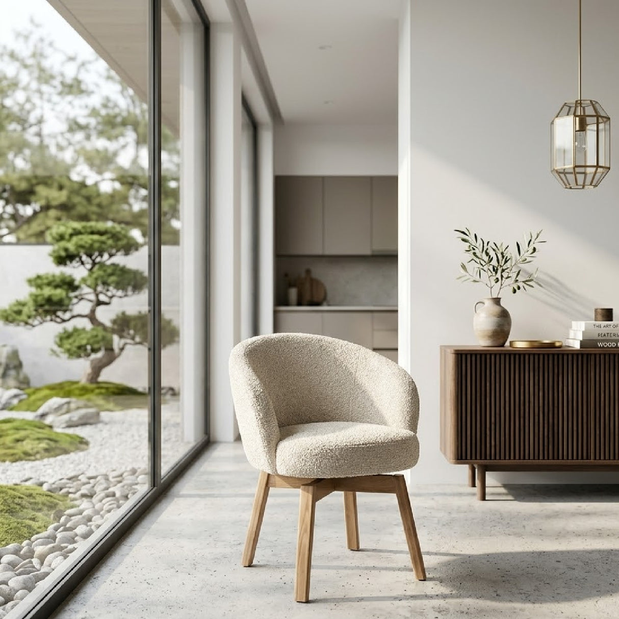 Oak Base Dining Chair | Oroa.com