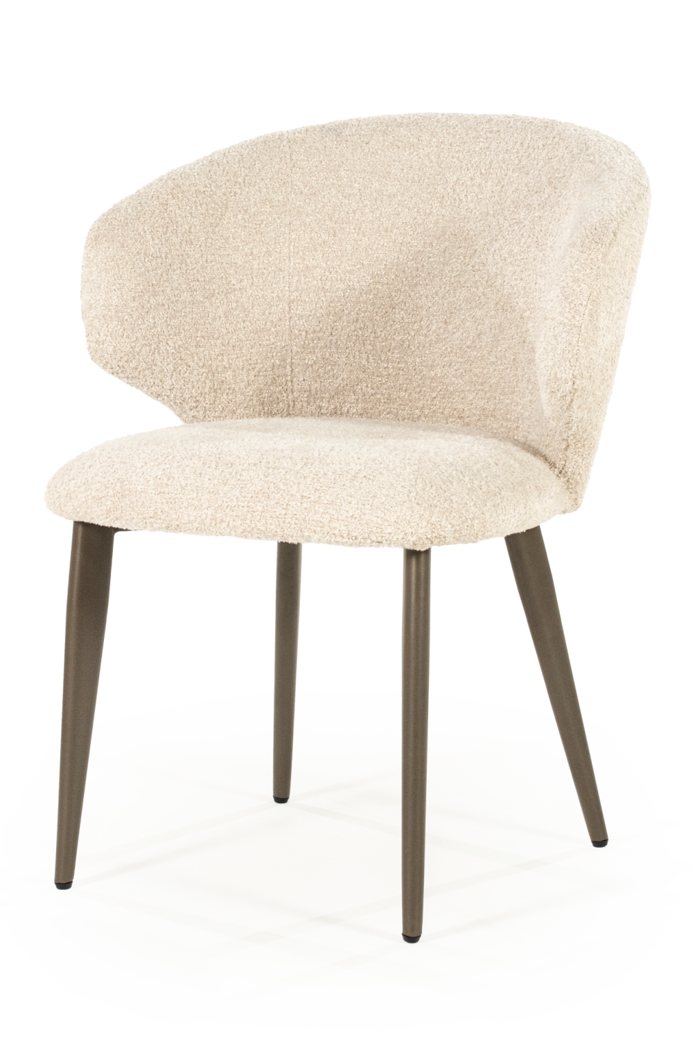 Curved Back Upholstered Dining Chair | Eleonora Mateo | Oroa.com