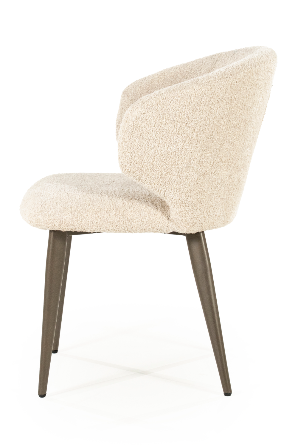 Curved Back Upholstered Dining Chair | Oroa.com