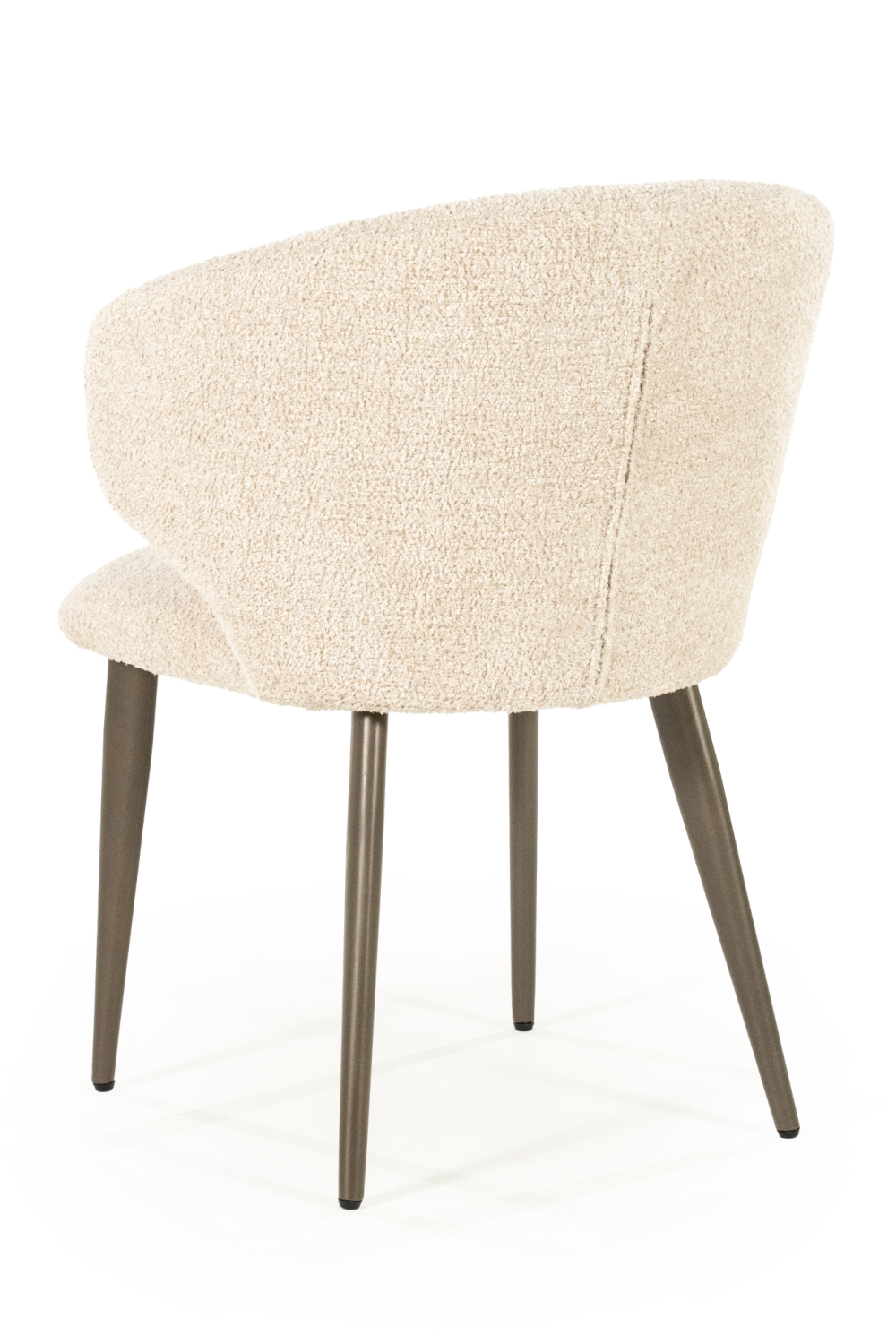 Curved Back Upholstered Dining Chair | Oroa.com