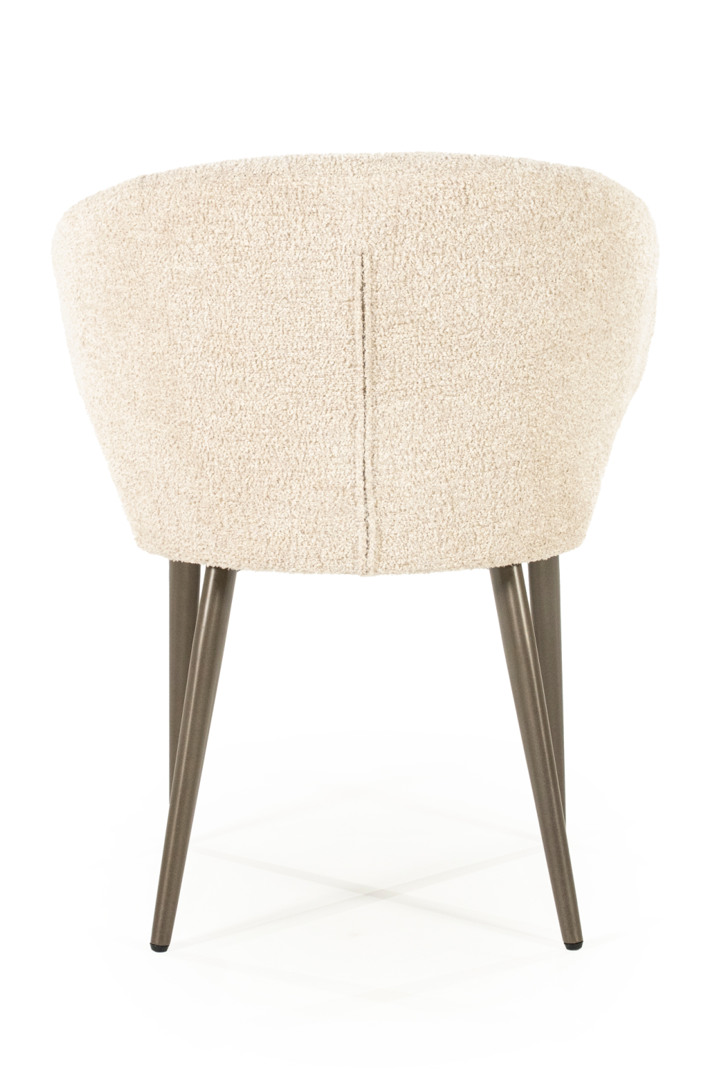 Curved Back Upholstered Dining Chair | Oroa.com