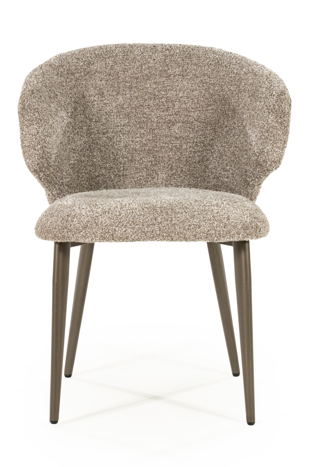 Curved Back Upholstered Dining Chair | Oroa.com