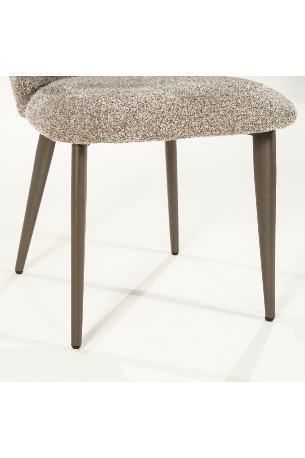 Curved Back Upholstered Dining Chair | Oroa.com