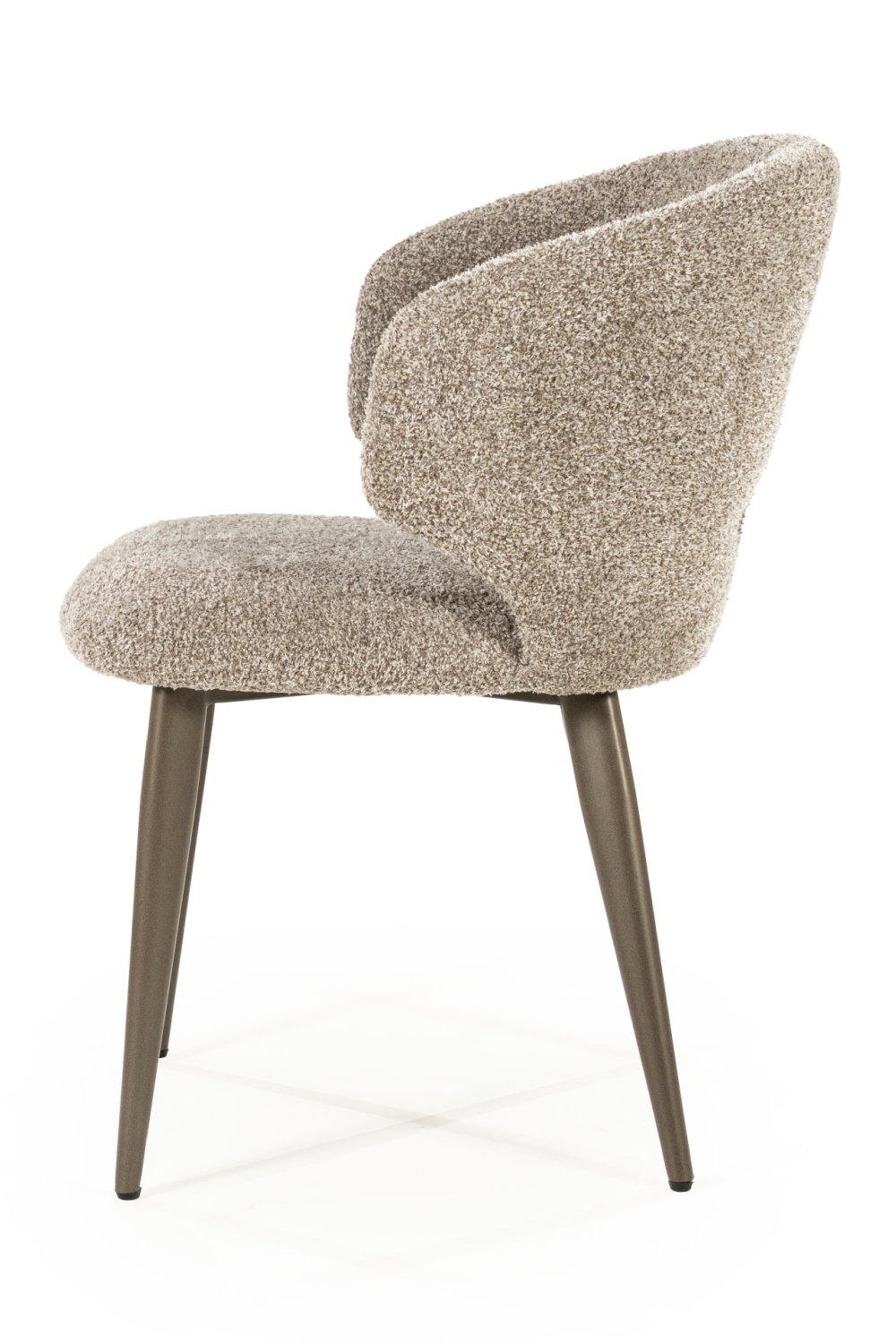 Curved Back Upholstered Dining Chair | Oroa.com