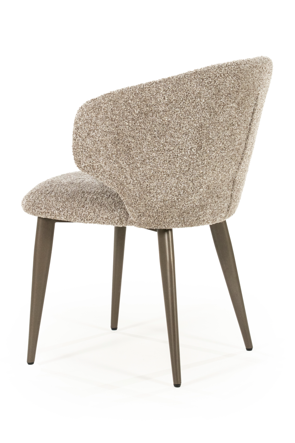 Curved Back Upholstered Dining Chair | Oroa.com
