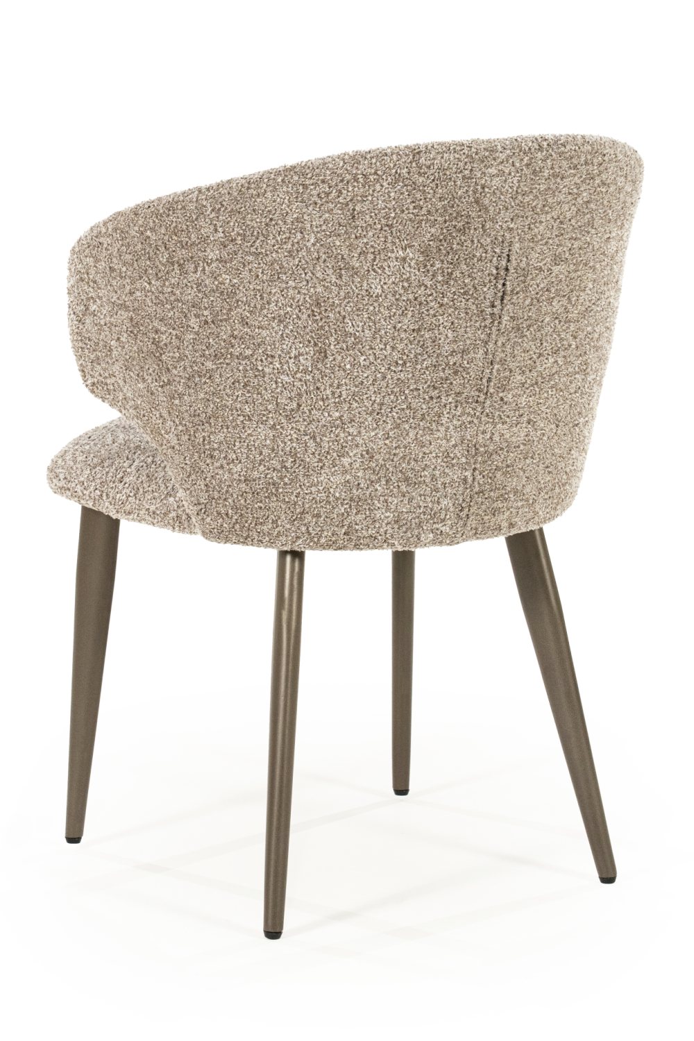Curved Back Upholstered Dining Chair | Oroa.com