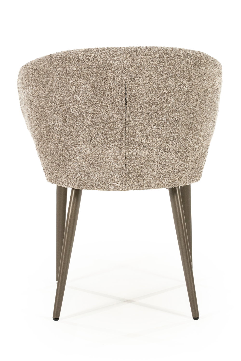 Curved Back Upholstered Dining Chair | Oroa.com