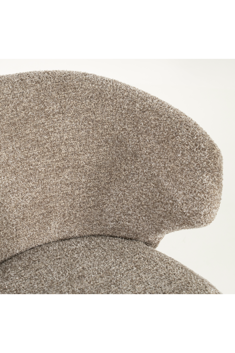 Curved Back Upholstered Dining Chair | Oroa.com