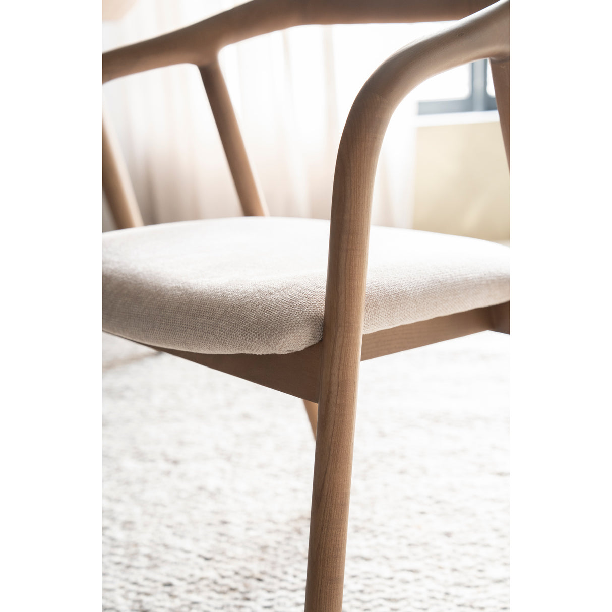 Modern European furniture - Lacquered Ash Dining Chair - www.oroa.com | Oroa.com