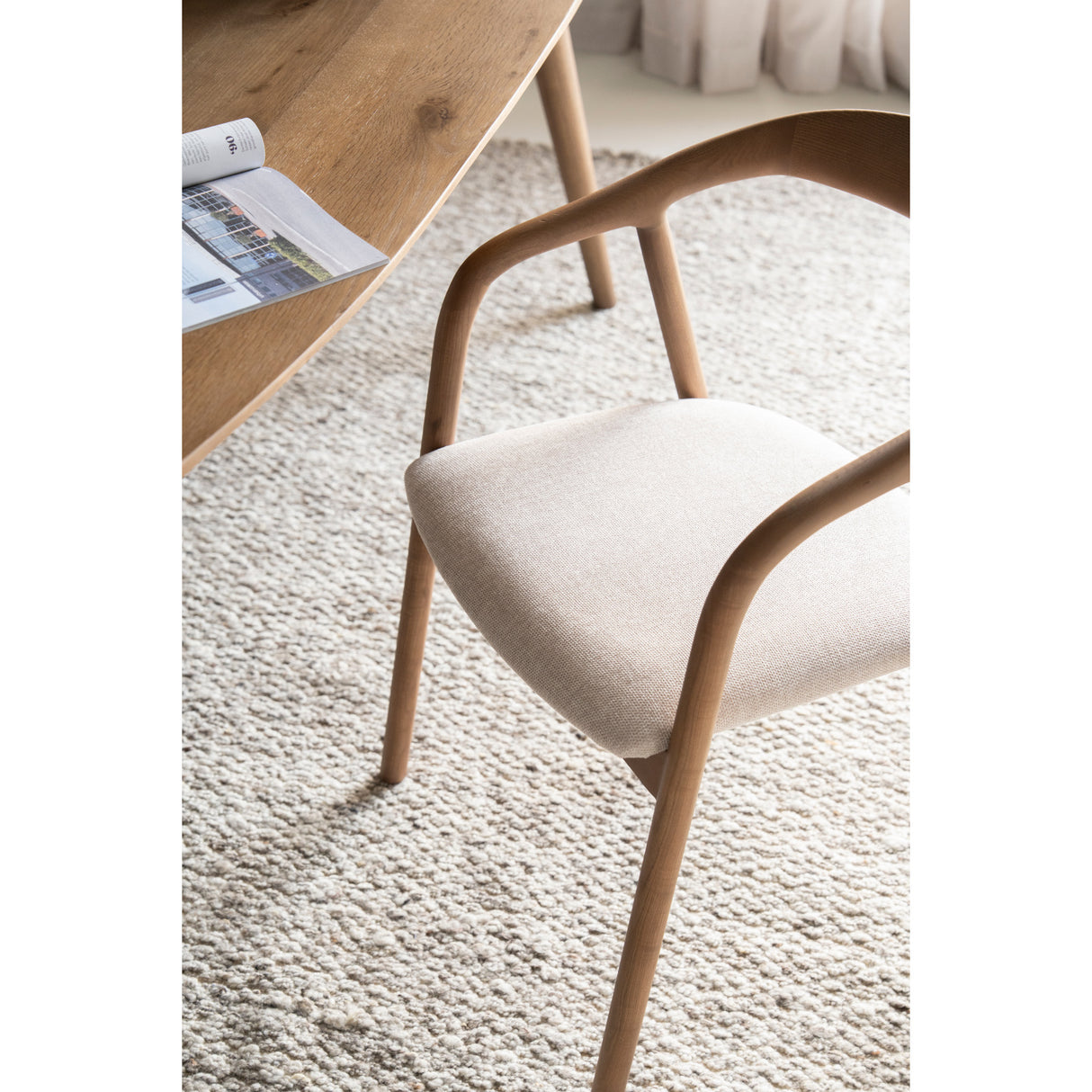 Modern European furniture - Lacquered Ash Dining Chair - www.oroa.com | Oroa.com