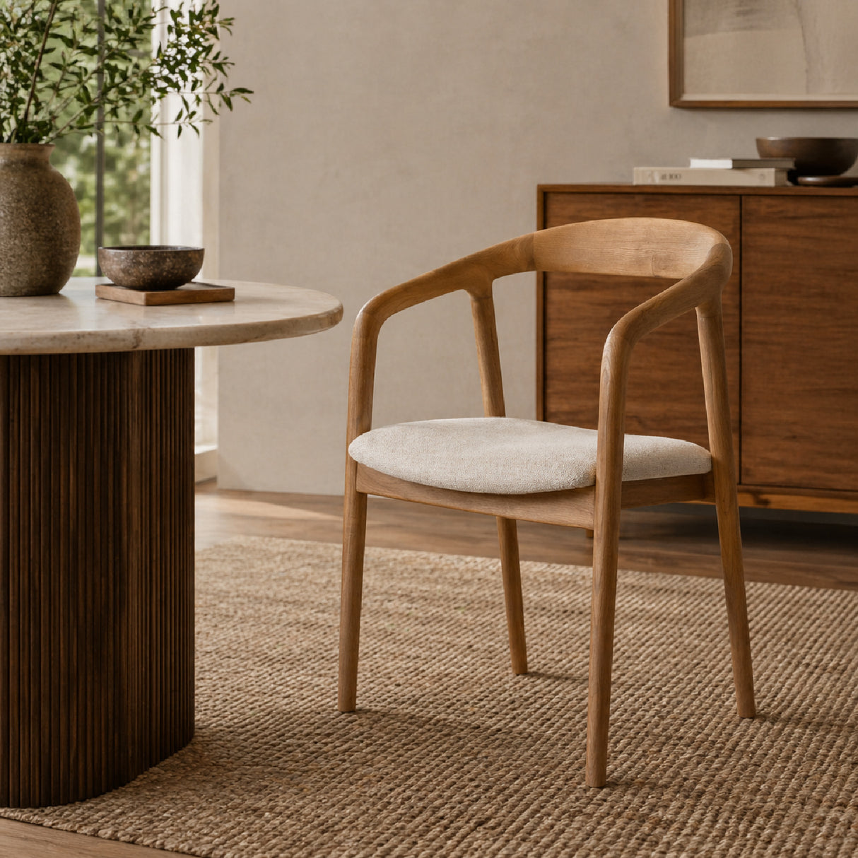Modern European furniture - Lacquered Ash Dining Chair - www.oroa.com | Oroa.com