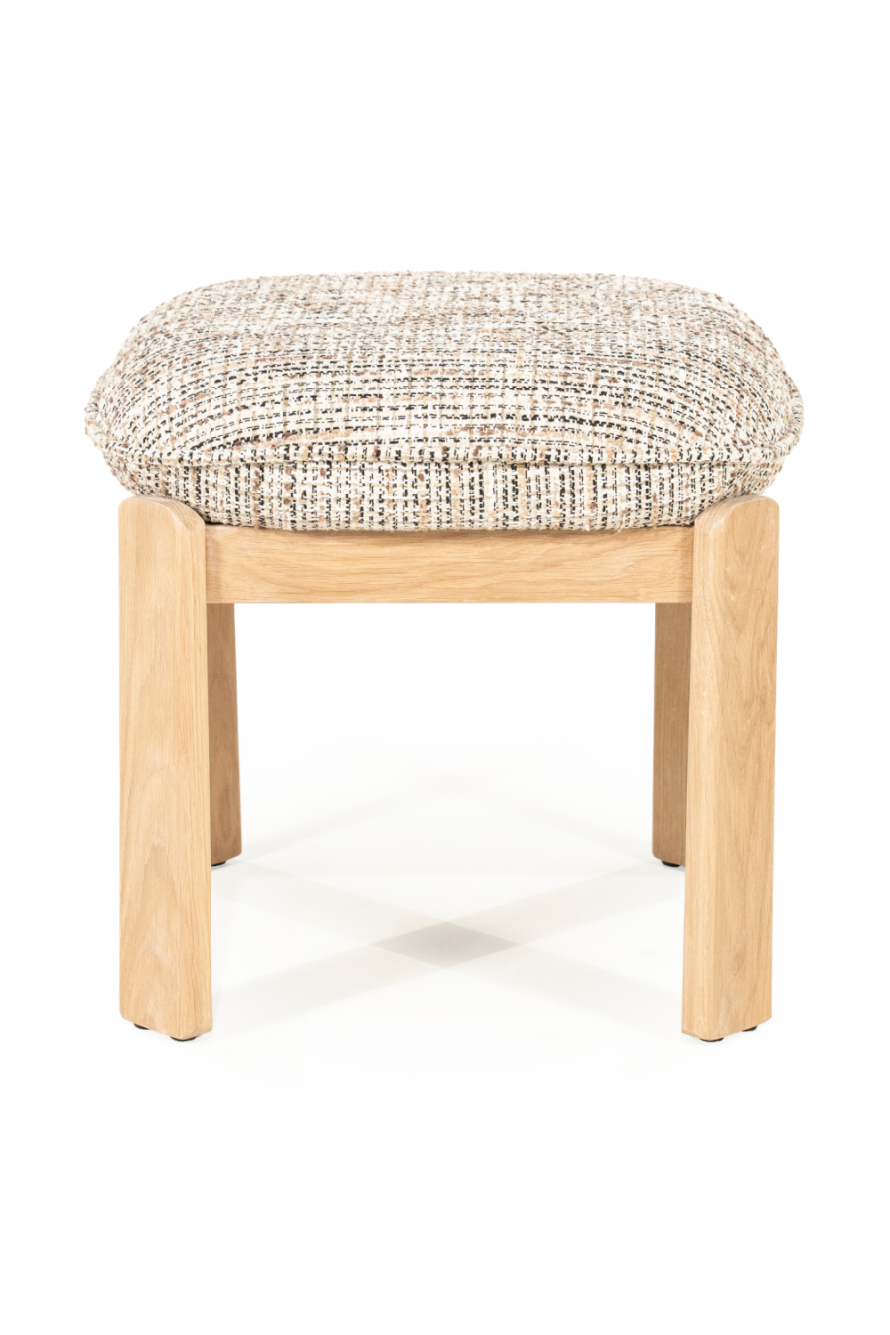 Cushioned Oak Stool | Oroa.com