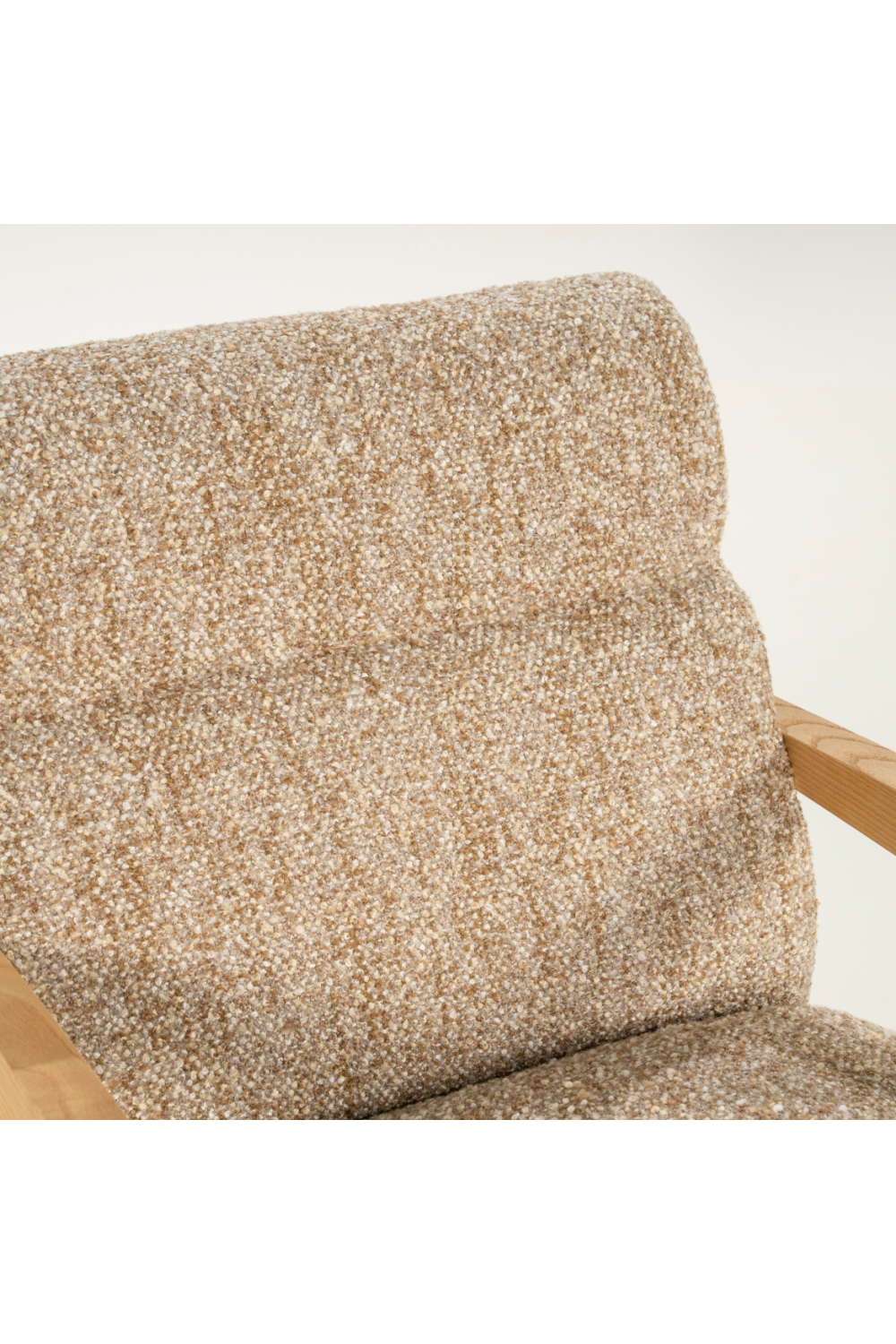 Fabric Upholstered Lounge Armchair | Oroa.com