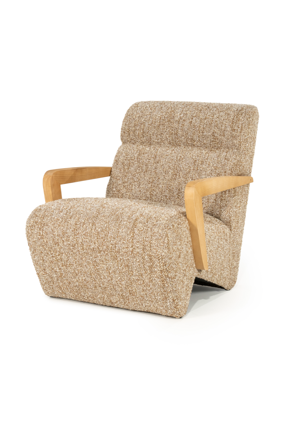 Fabric Upholstered Lounge Armchair | Oroa.com