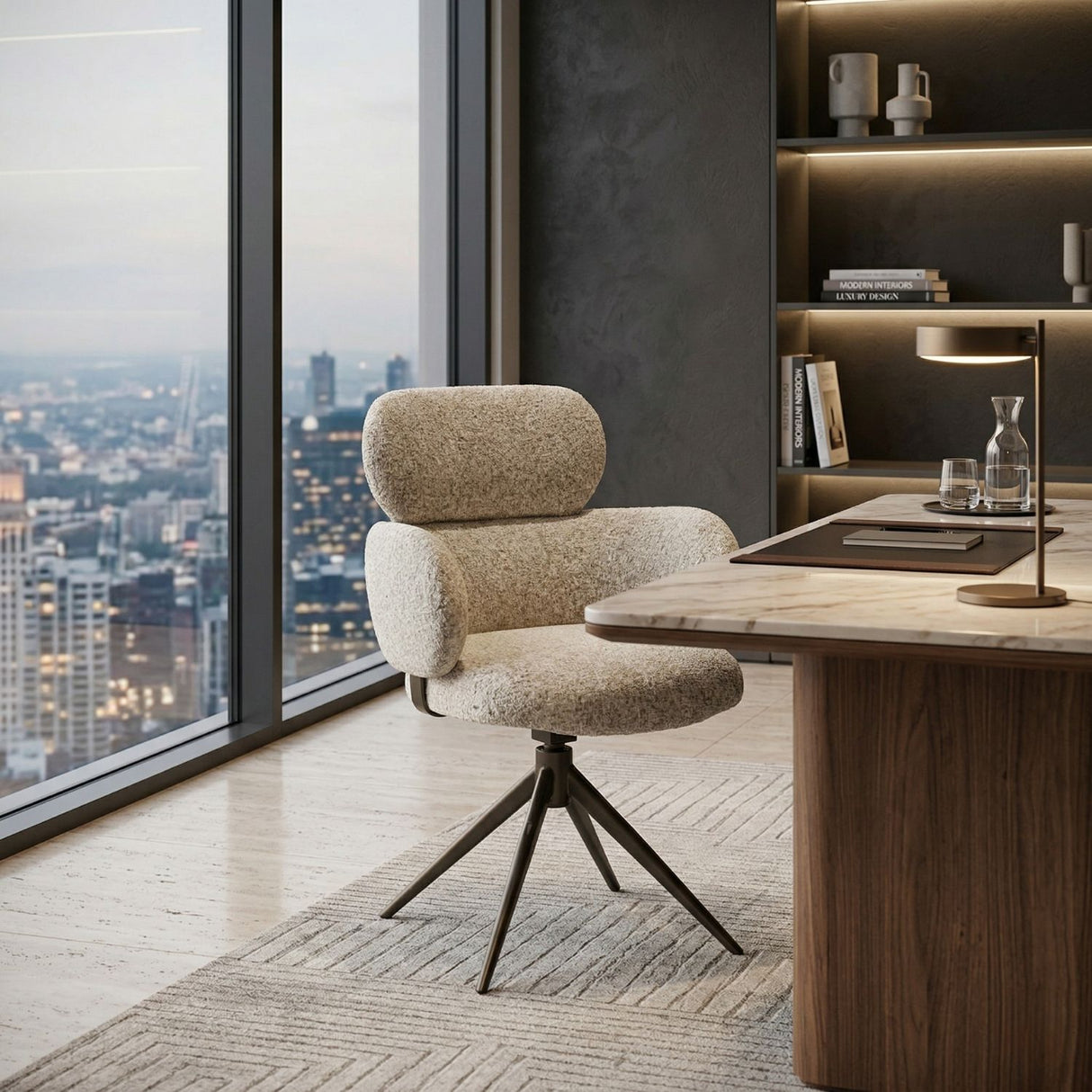 Modern Swivel Amchair | Oroa.com