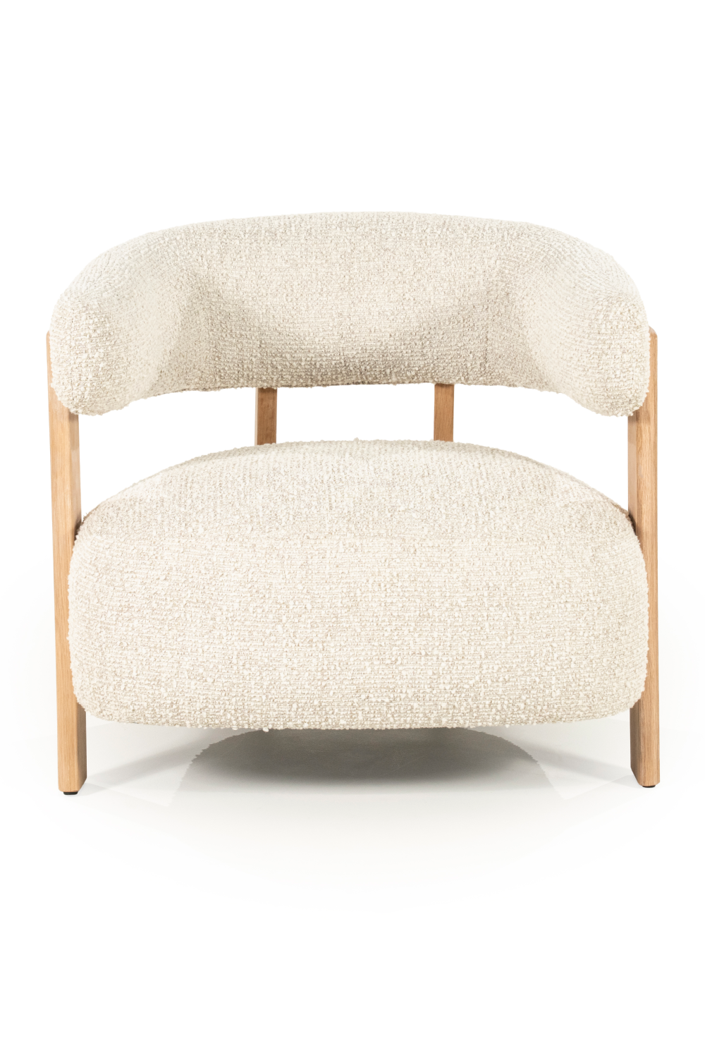 Curved Back Lounge Armchair | Oroa.com