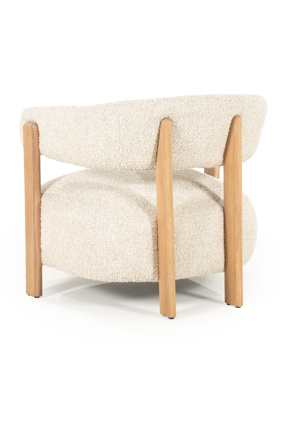 Curved Back Lounge Armchair | Oroa.com