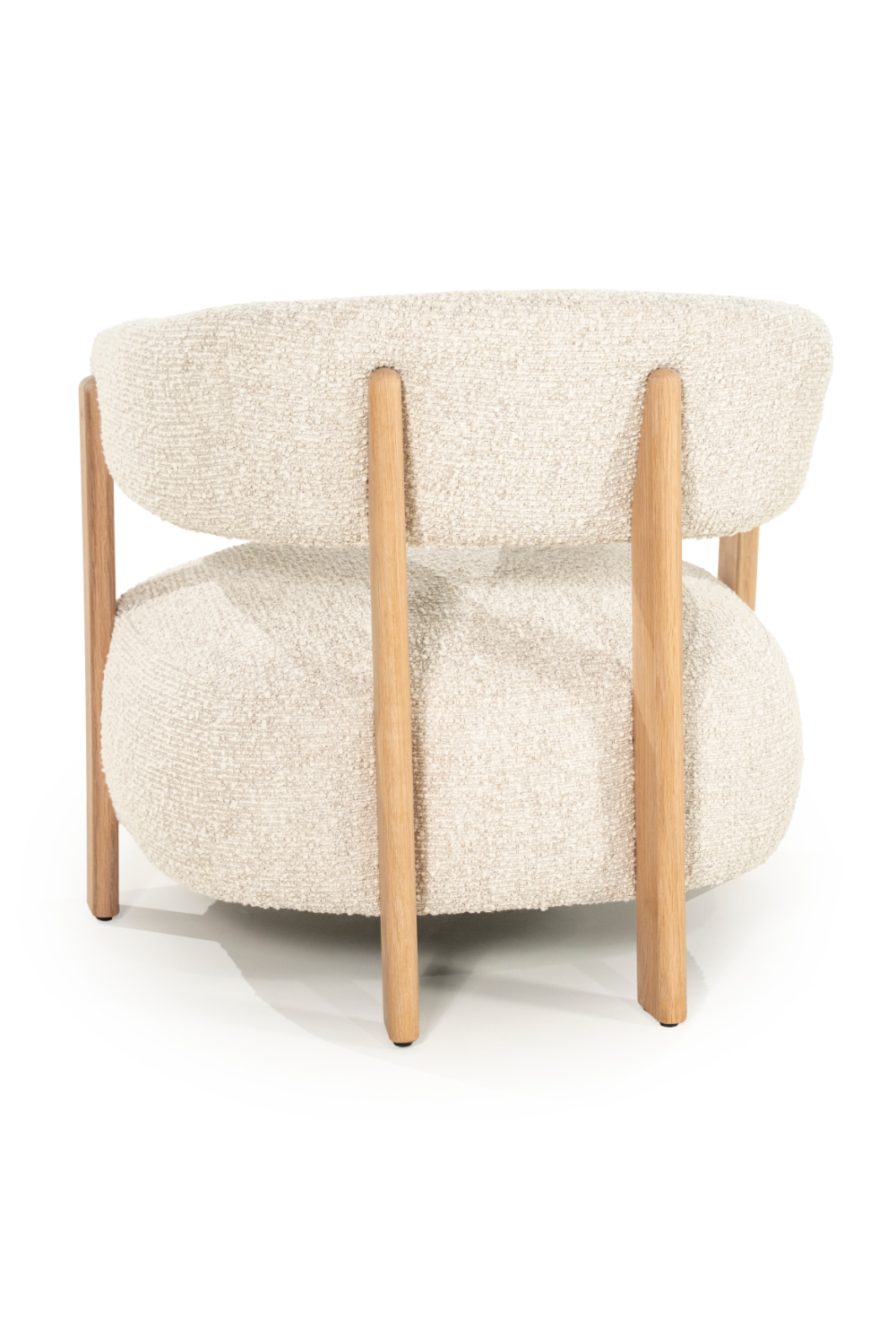 Curved Back Lounge Armchair | Oroa.com