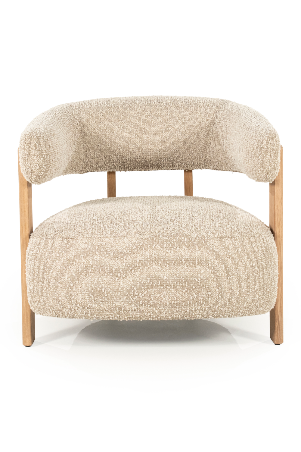 Curved Back Lounge Armchair | Oroa.com