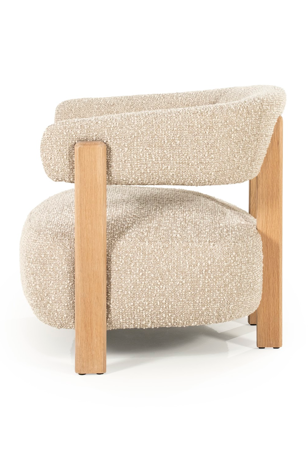 Curved Back Lounge Armchair | Eleonora Lola | Oroa.com